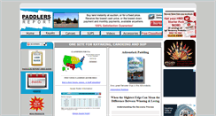 Desktop Screenshot of paddlersreport.com